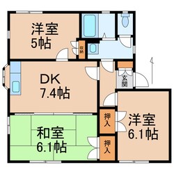 岩出駅 徒歩24分 1階の物件間取画像